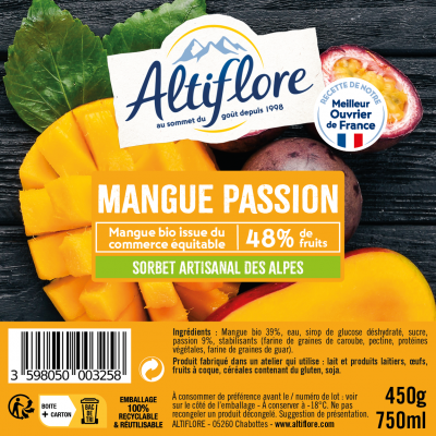 Sorbet à la Mangue...