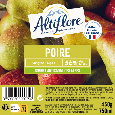 Sorbet à la Poire des...