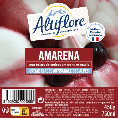 Amarena Cherry Ice Cream