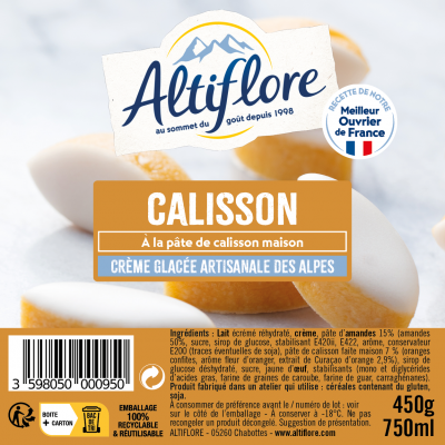 Calisson ice cream with...