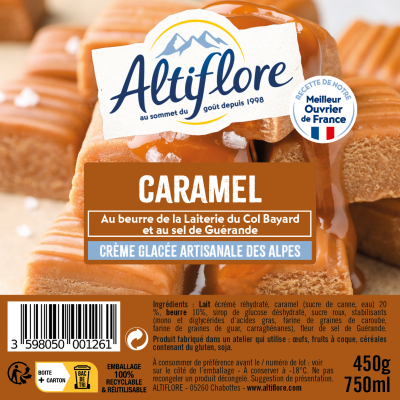 Crème glacée au Caramel au...