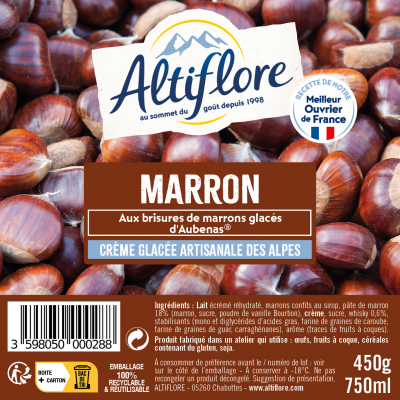 Crème glacée au Marron...