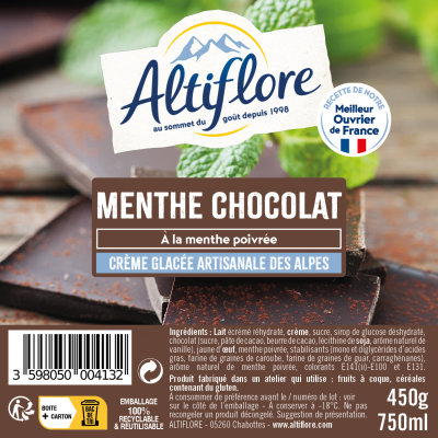 Crème glacée Menthe...