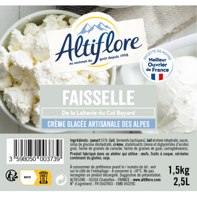 Faisselle ice cream from...
