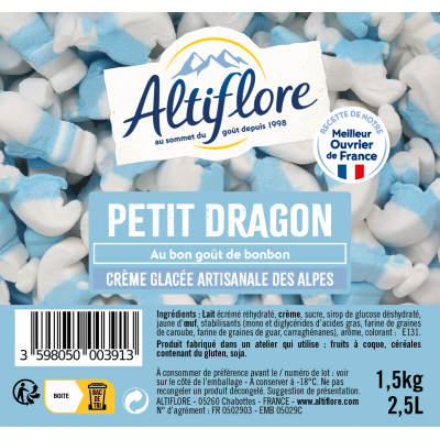 "Petit Dragon" ice cream...