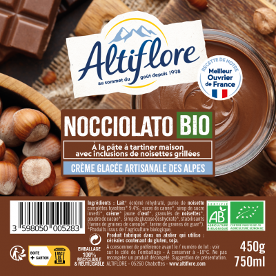 Crème glacée Nocciolato...