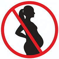 Interdit aux femmes enceintes
